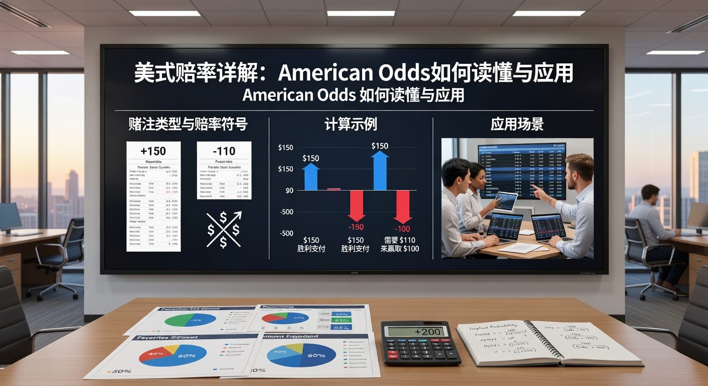 美式赔率 american odds：换算、理解与实战要点