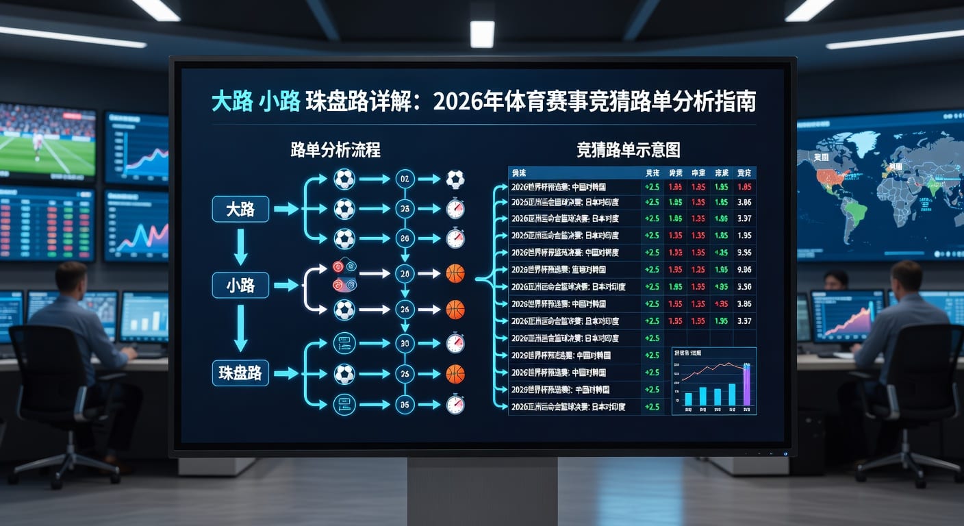 大路分析：体育走势观察与实战判断