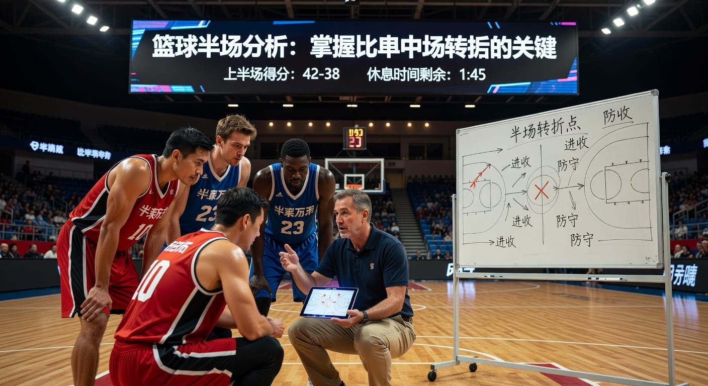 篮球半场 basketball half time 上半场走势与盘口判断