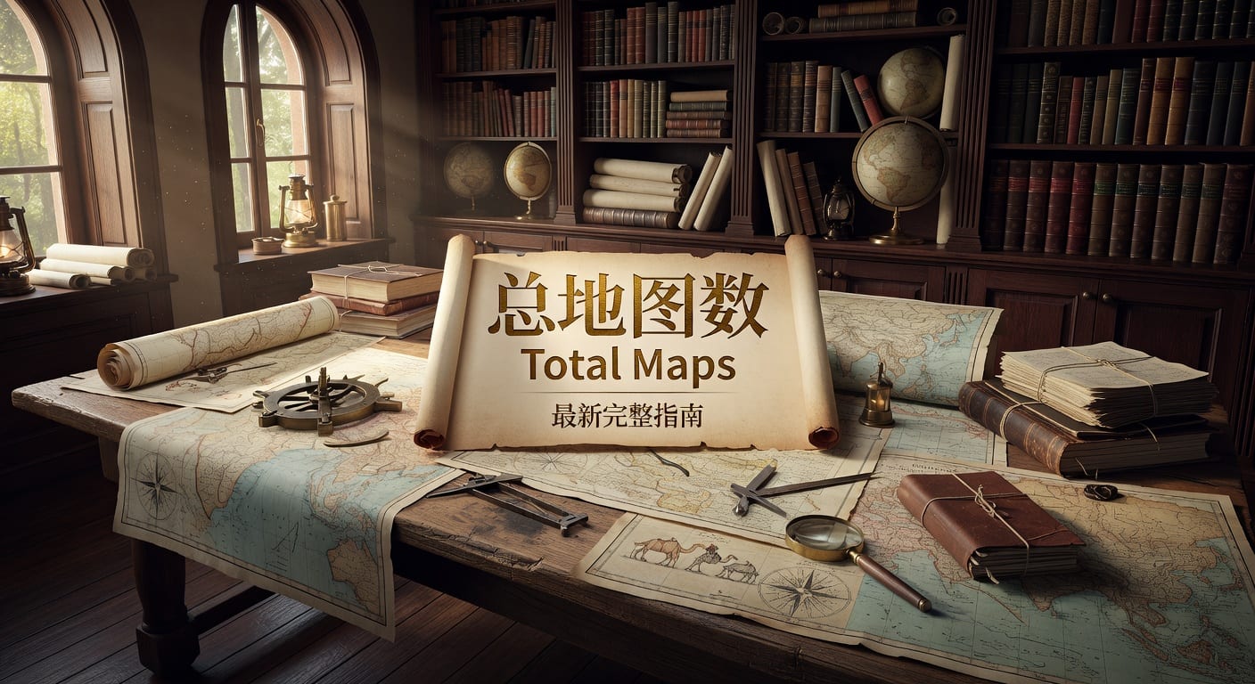 总地图数 Total Maps：体育赛事地图数量解读