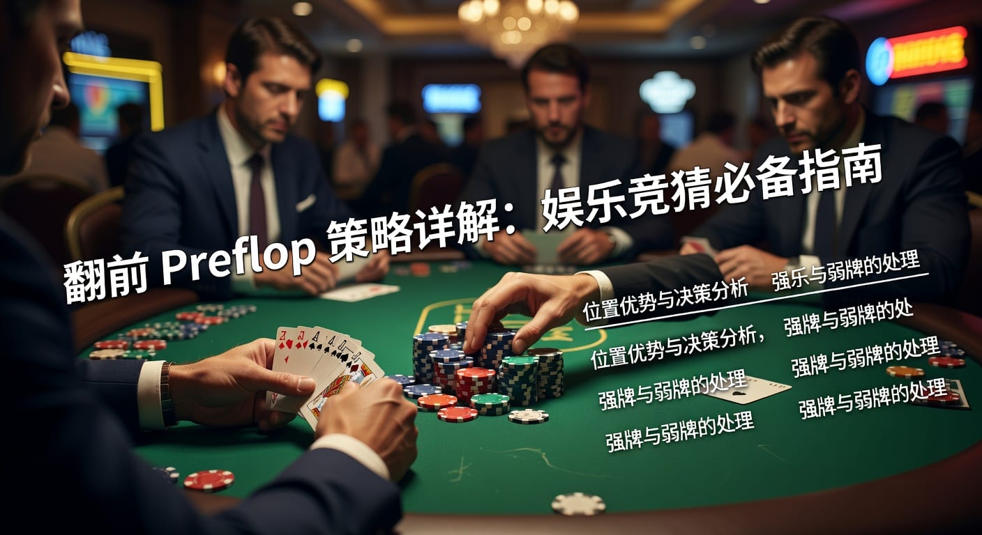 翻前 preflop 决策与起手范围详解